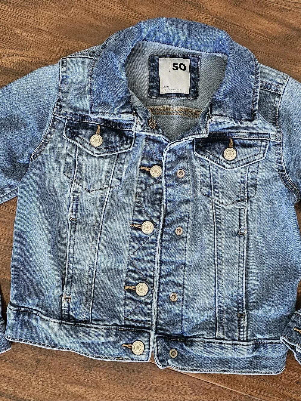 SO Kids Light Blue Denim Jean Jacket